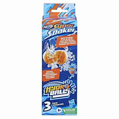 Nerf Super Soaker Su Topları 3'lü F6392