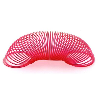 Stres Yayı Simli Kırmızı