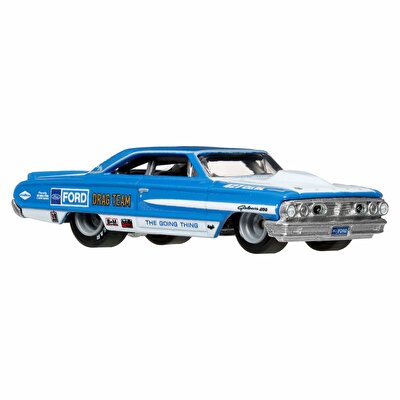 Hot Wheels 2'li̇ Premi̇um Araba Personnalise 64 Galaxie 500 & 67 Ford Anglia Racer Voiture De Course JHW50
