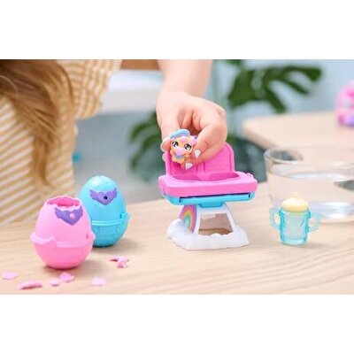 Hatchimals Alive Mama Sandalyesi Sarı Mavi Biberon
