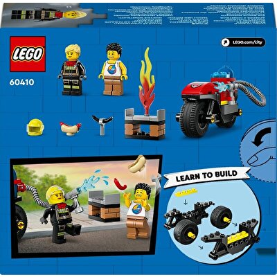 LEGO City İtfaiye Kurtarma Motosikleti 60410