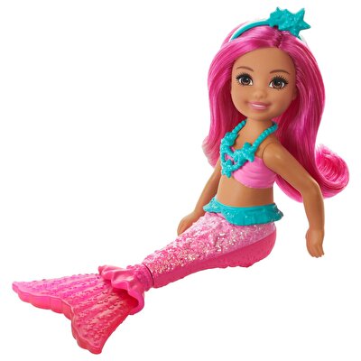 Barbie Dreamtopia Chelsea Denizkızı Bebekler Pembe GJJ86