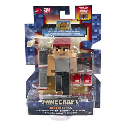 Minecraft Creator Serisi Figürleri Letterman Jacket HLY83