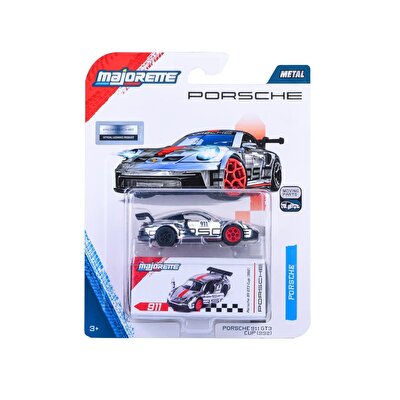 Majorette Porsche Deluxe Metal Model Araba Porsche 911 GT3 Cup (992)