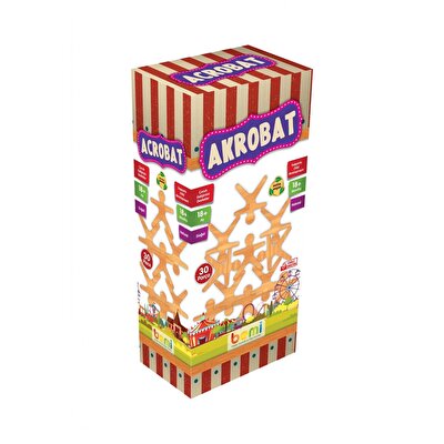 Ahşap Acrobats Oyunu