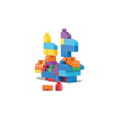 Mega Bloks First Builders 80'li Blok Torbaları Mavi DCH63