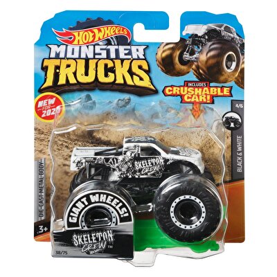 Hot Wheels Monster Trucks 1:64 Arabalar Skeleton Crew GJF17