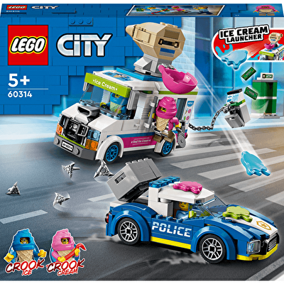 LEGO® City Dondurma Kamyonu Polis Takibi 60314