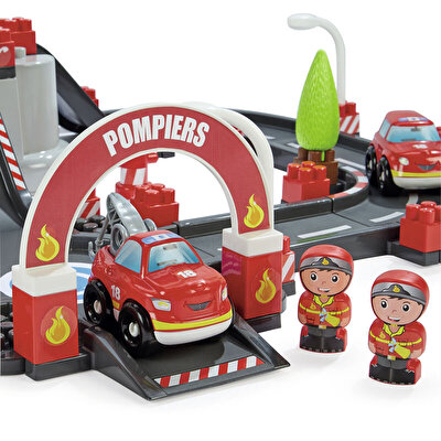 Ecoiffier Abrick İtfaiye İstasyonu Oyun Seti