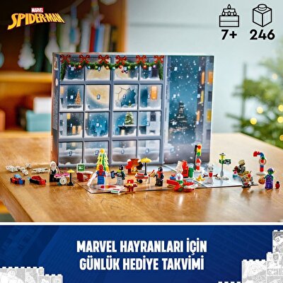 LEGO Marvel Örümcek Adam 2024 Yılbaşı Takvimi 76293