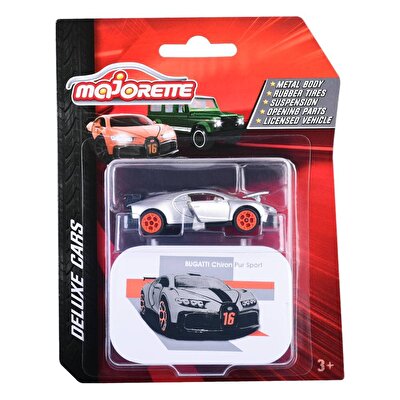Majorette Deluxe Araçlar Bugatti Chiron Pur Sport Gri