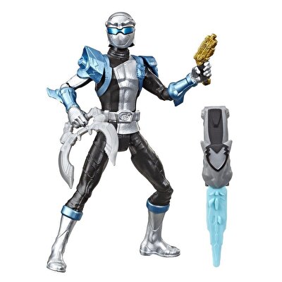 Power Rangers Beast Morphers Figür Gümüş Ranger E6031