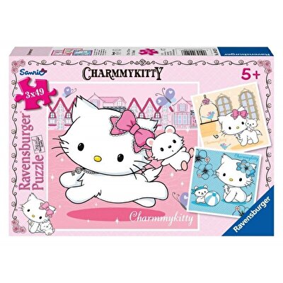 Ravensburger Puzzle 3x49 Parça Charmmy Kitty