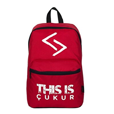 Çukur Sırt Çantası This İs Karakuzular Kırmızı