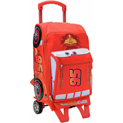 Cars 3 Boyutlu Çek Çek Okul Çantası