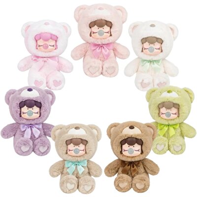 Rolife Nanci Colorful Chocolate Cutie Bears Sürpriz Paket Peluş 17,5 Cm