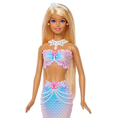 Barbie Baloncuk Işıltısı Deniz Kızı Bebeği JLW56