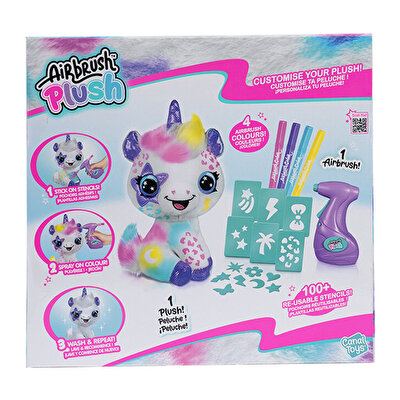 Airbrush Plush Peluş Unicorn