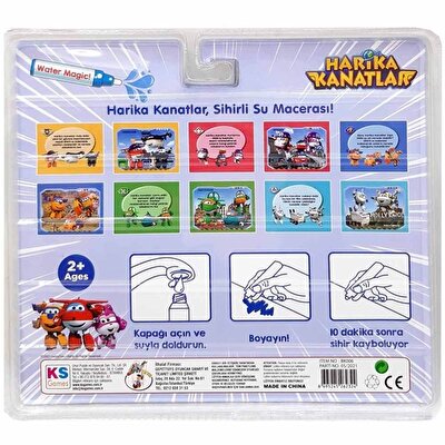 Harika Kanatlar Sihirli Boyama Kitabı