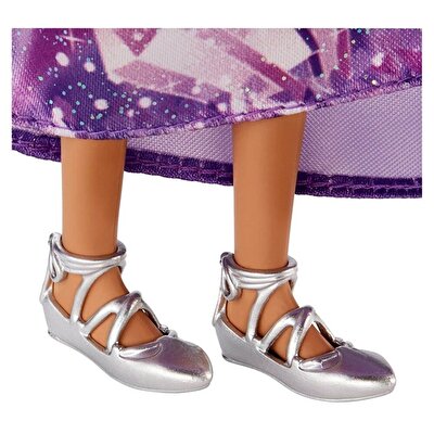 Barbie Dreamtopia Prenses Barbie Bebekler Mor Etekli Kumral FJC97