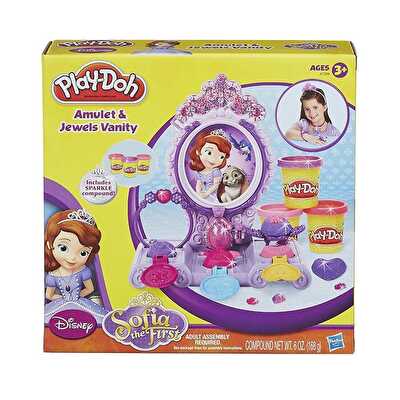 Play-Doh Disney Prenses Sofia'nın Süslenme Seti