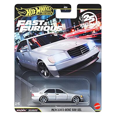 Hot Wheels Hızlı ve Öfkeli Premium Arabalar Mercedes Benz 500 Sel JHW67