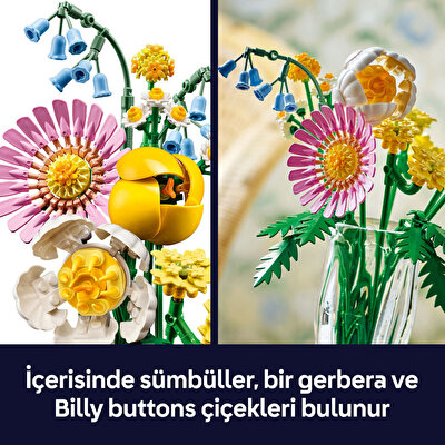 LEGO Botanicals Küçük Sarı Buket 10347