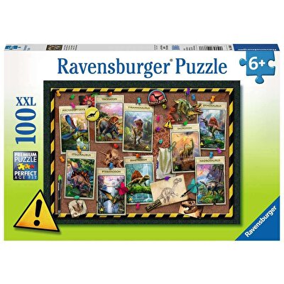 Ravensburger Puzzle 100 Parça Dinosaurs