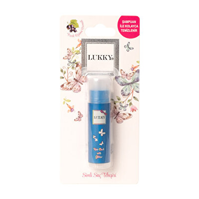 Lukky Mavi Simli Saç Tebeşiri