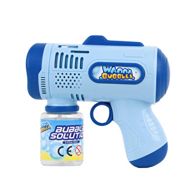 Wanna Bubbles Pilli Köpük Tabancası Mavi