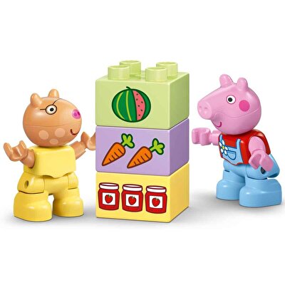 LEGO DUPLO Peppa Pig Traktör ve Pazar 10468