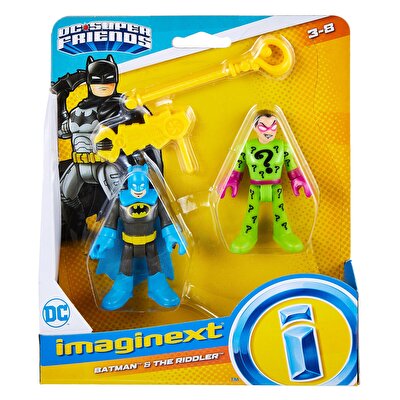 Imaginext DC Super Friends Figürler Batman Classic ve Riddler GWP58