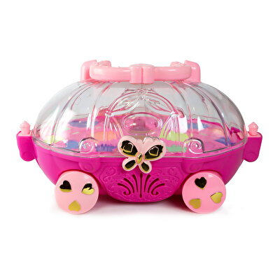 Ela'nın Dünyası Arabalı Makyaj Seti Koyu Pembe