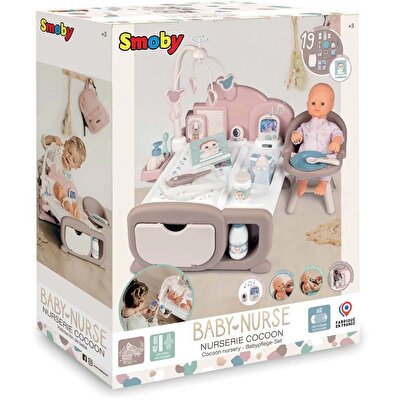 Smoby Baby Nurse 3'ü 1 Arada Bebek Oyun Seti