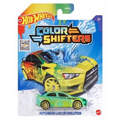 Hot Wheels 1:64 Renk Değiştiren Araçlar Mitsubushi Lancer Evolution CFM40