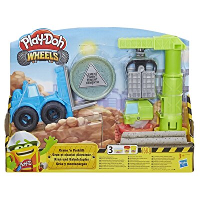 Play-Doh Çalışkan Vinç ve Forklift E5400