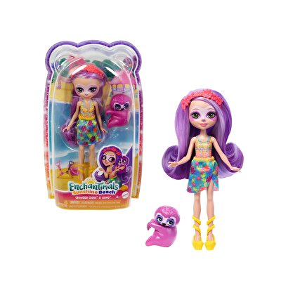 Enchantimals Popüler Karakter BebeklerSabindra Sloth ve Hang HRX82