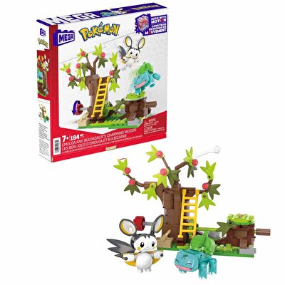 MEGA Pokemon Emolga ve Bulbasaur'un Ormanı HTH69