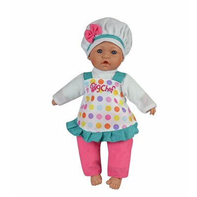 Aşçı Bebek 45 Cm Kalpli̇ Elbi̇seli̇