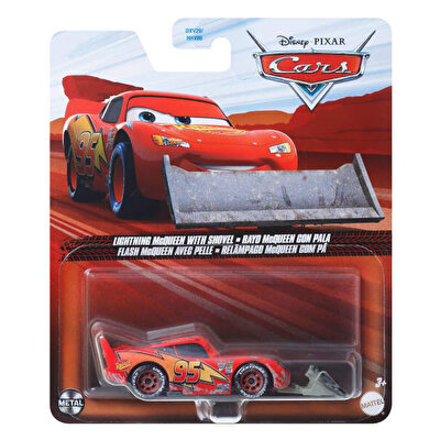 Cars 3 Tekli Karakter Araçlar Lightning McQueen With Shovel FNV21
