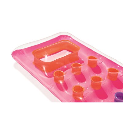 Bestway Bardaklı Pembe Yatak