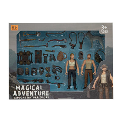 2'li Figürlü Köpekli Savunma Seti