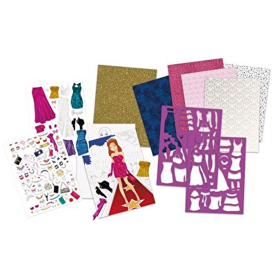 Clementoni Crazy Chic Moda Tasarım Defteri Özel Kreasyonlar