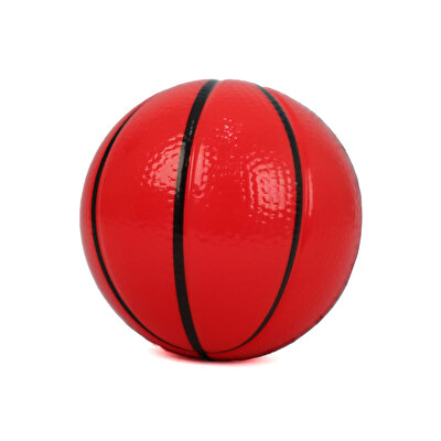 Kauçuk 9 Cm Top Kırmızı Basketbol