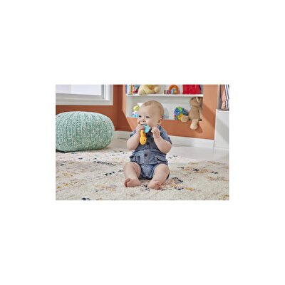 Fisher Price Eğlenceli Dostlar Dişlik ve Çıngıraklar Teething Time Otter HKD69