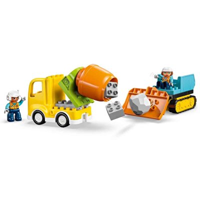LEGO DUPLO Kasabası 3'ü 1 Arada İnşaat Sahası ve Araçları 10476