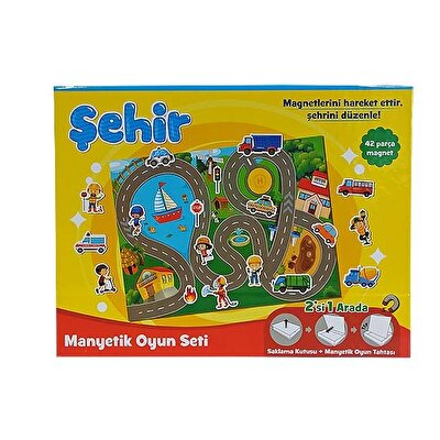 Şehir Manyetik Oyun Seti
