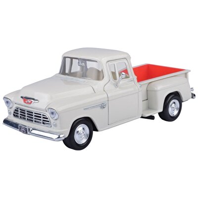 Motormax 1:24 1955 Chevy 5100 Stepside Beyaz