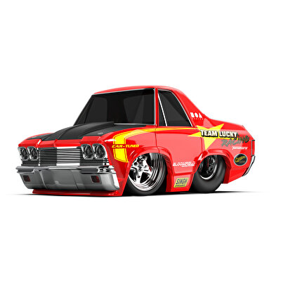 CarTuned JDM Seri 2 Arabalar 68 Chevy El Camino Kırmızı