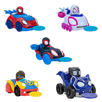 Spidey Disk Fırlatan Araba Ghost Spider